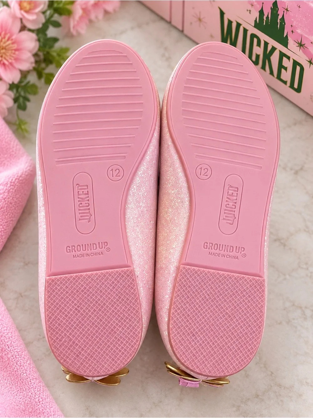 WICKED Pink Glitter Butterfly Shoes 🦋✨ | Girls’ Size 12